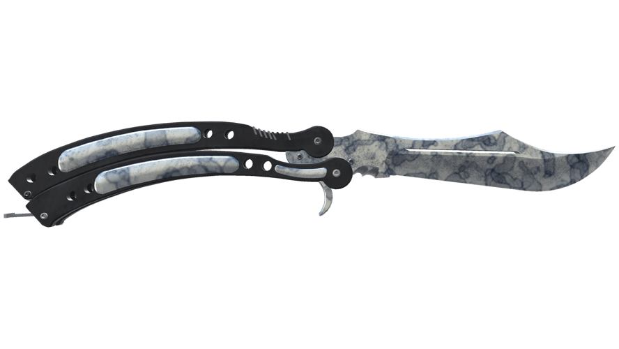 ★ Butterfly Knife | Stained (Minimal Wear)