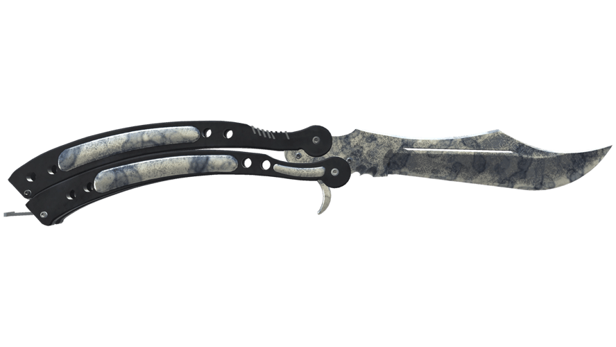 ★ Butterfly Knife | Stained (Well-Worn)