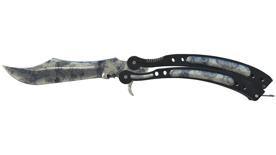★ Butterfly Knife | Stained (Well-Worn)