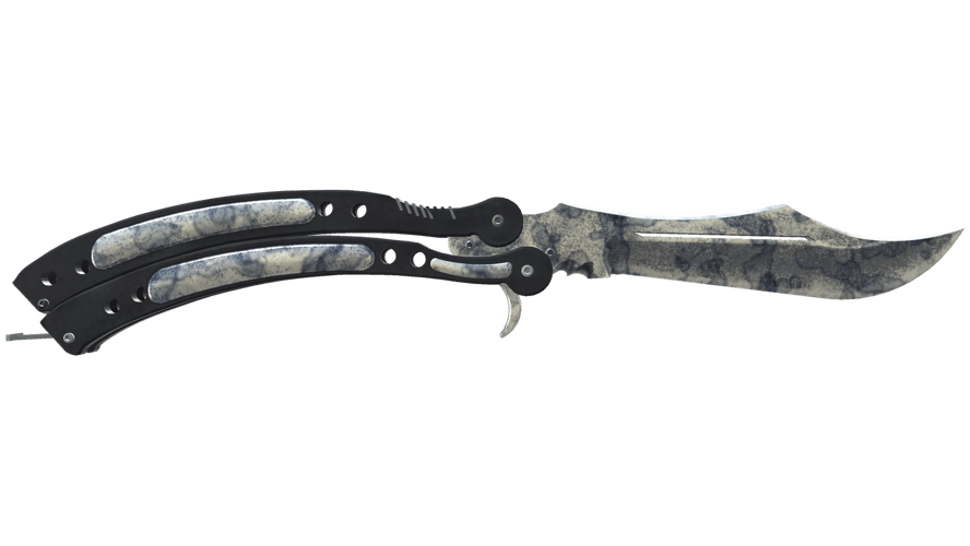 ★ Butterfly Knife | Stained (Well-Worn)
