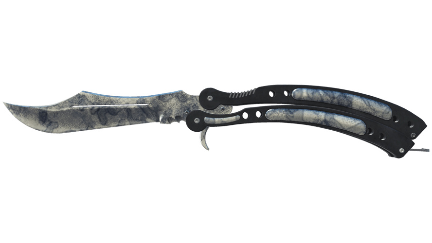 ★ Butterfly Knife | Stained (Well-Worn)