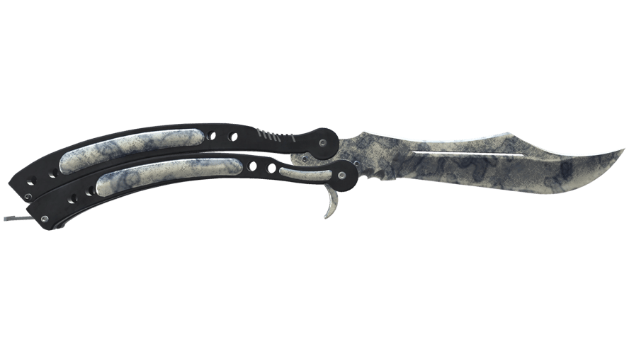 ★ Butterfly Knife | Stained (Well-Worn)
