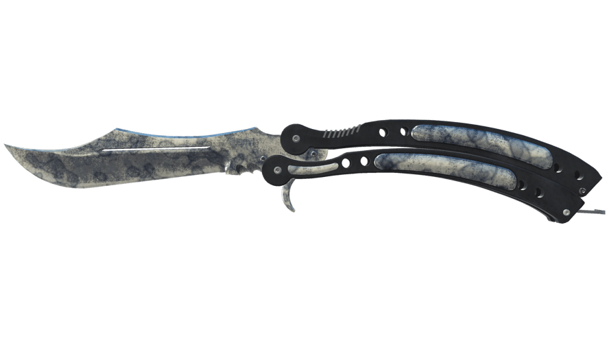 ★ Butterfly Knife | Stained (Well-Worn)