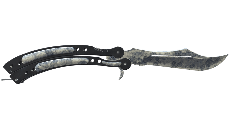 ★ Butterfly Knife | Stained (Well-Worn)