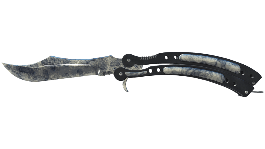 ★ Butterfly Knife | Stained (Well-Worn)
