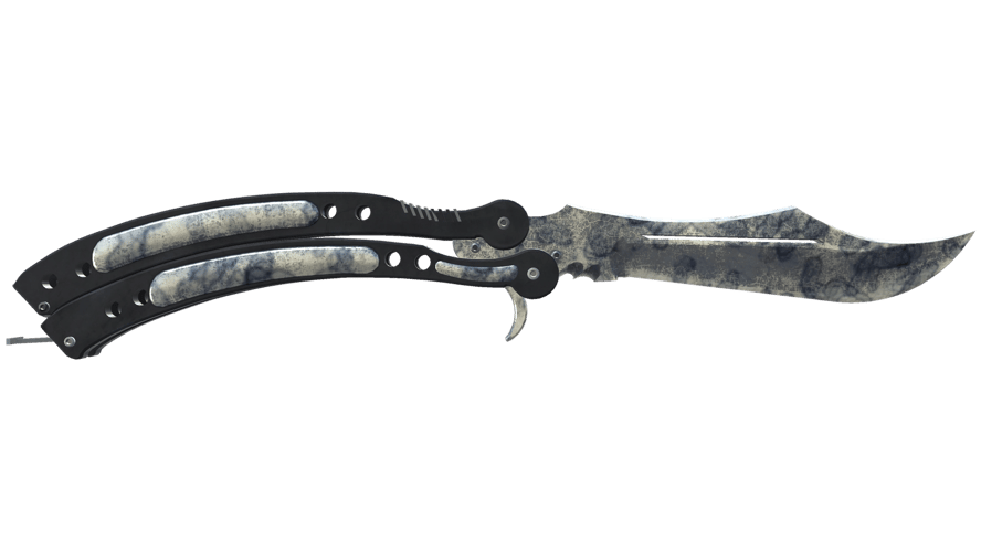 ★ Butterfly Knife | Stained (Well-Worn)