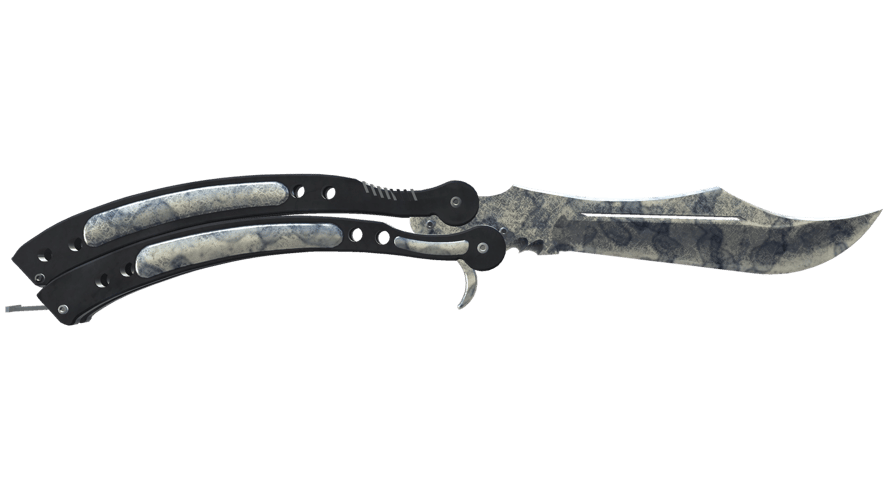 ★ Butterfly Knife | Stained (Well-Worn)