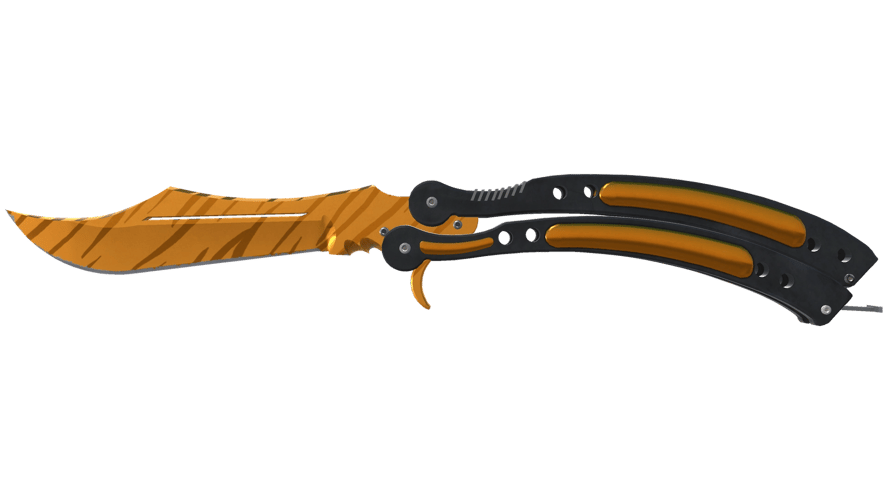 ★ Butterfly Knife | Tiger Tooth (Factory New)
