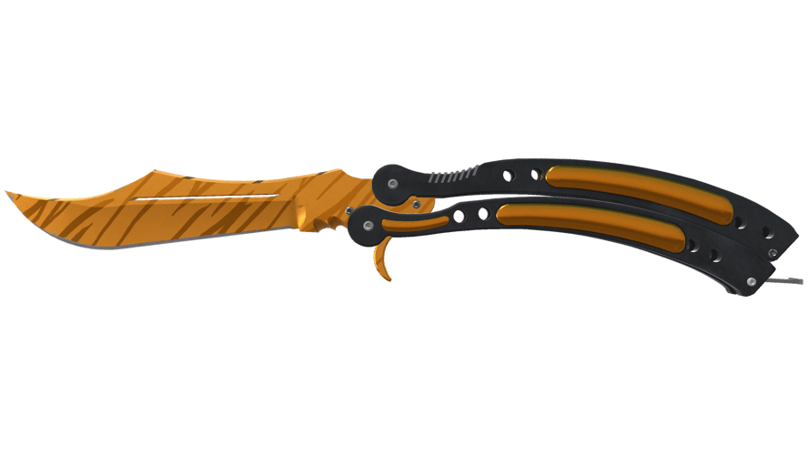 ★ Butterfly Knife | Tiger Tooth (Factory New)