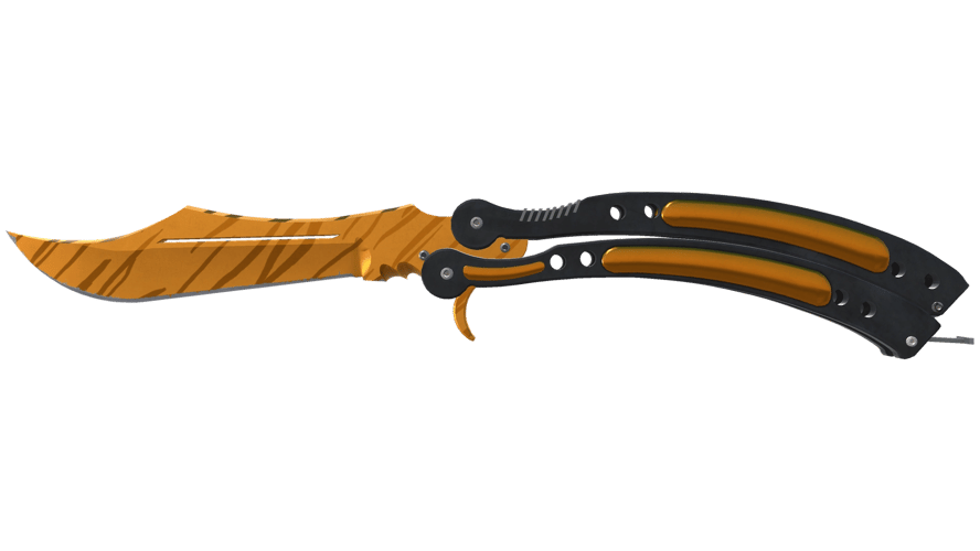 ★ Butterfly Knife | Tiger Tooth (Factory New)