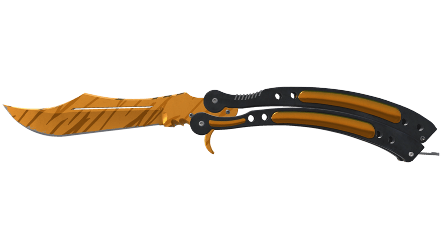 ★ Butterfly Knife | Tiger Tooth (Minimal Wear)