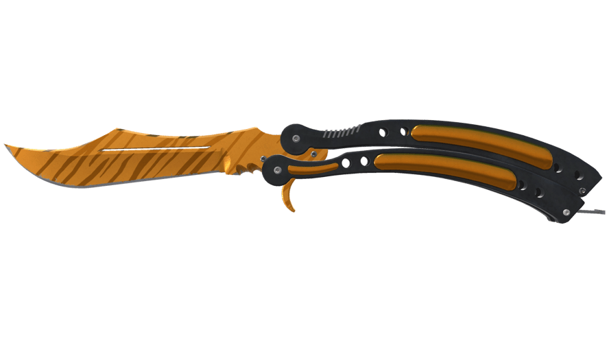 ★ Butterfly Knife | Tiger Tooth (Minimal Wear)