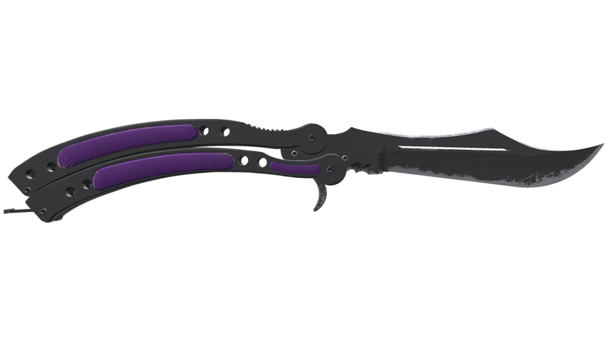 ★ Butterfly Knife | Ultraviolet (Field-Tested)