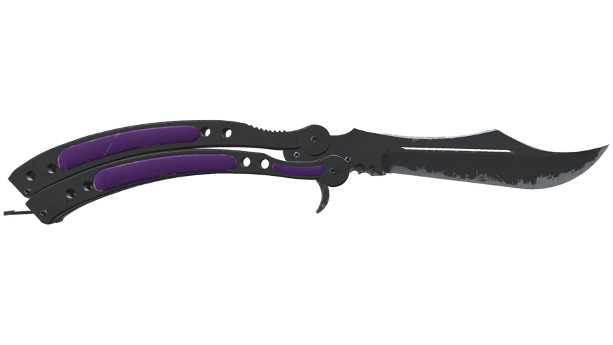 ★ Butterfly Knife | Ultraviolet (Field-Tested)