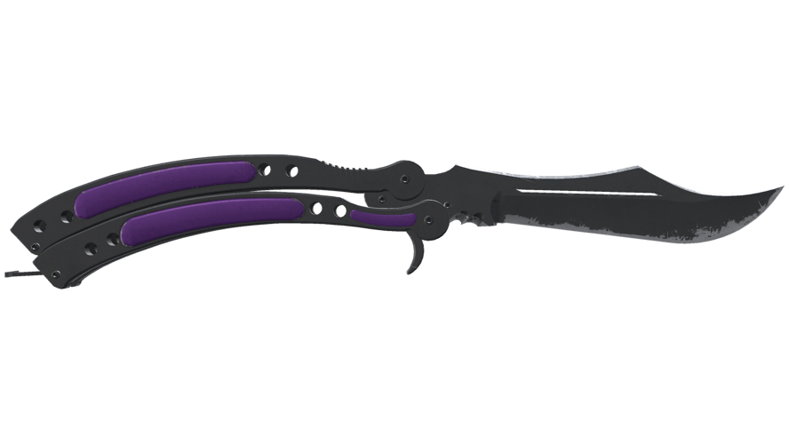 ★ Butterfly Knife | Ultraviolet (Field-Tested)