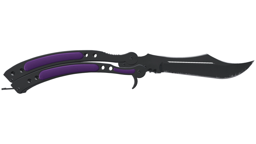 ★ Butterfly Knife | Ultraviolet (Minimal Wear)