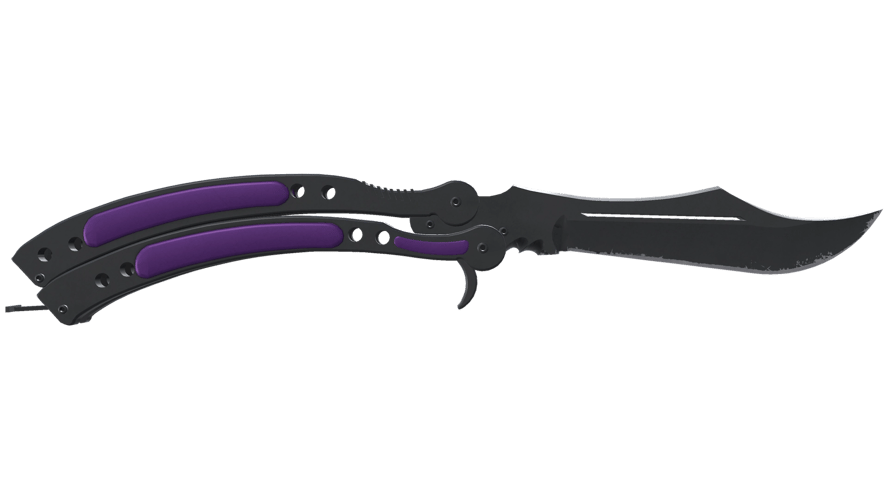 ★ Butterfly Knife | Ultraviolet (Minimal Wear)