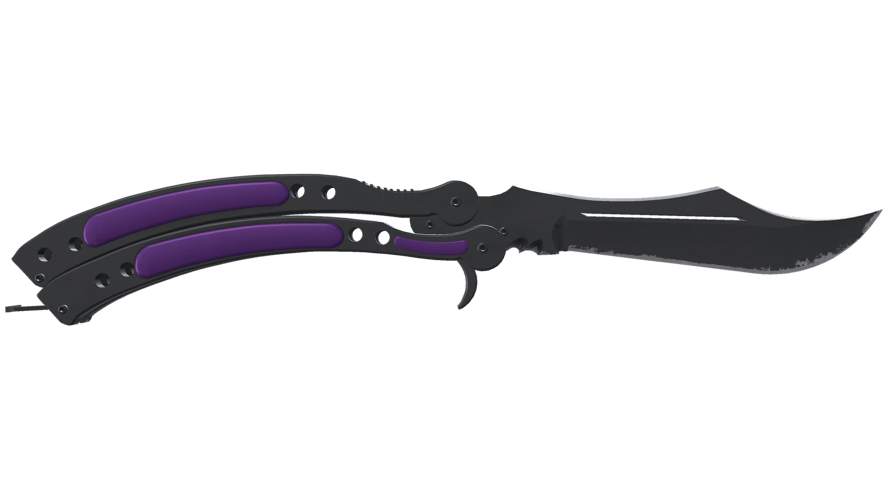 ★ Butterfly Knife | Ultraviolet (Minimal Wear)