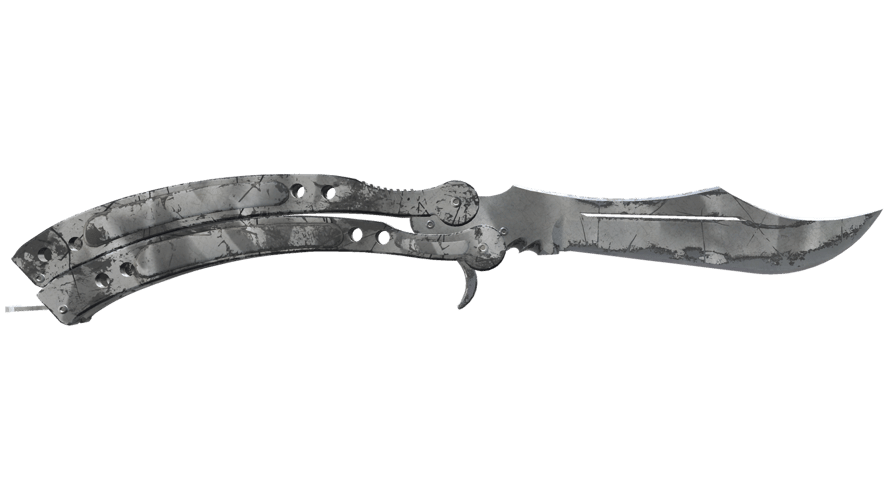 ★ Butterfly Knife | Urban Masked (Well-Worn)