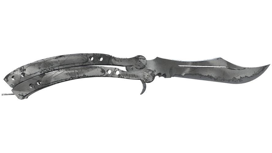 ★ Butterfly Knife | Urban Masked (Well-Worn)