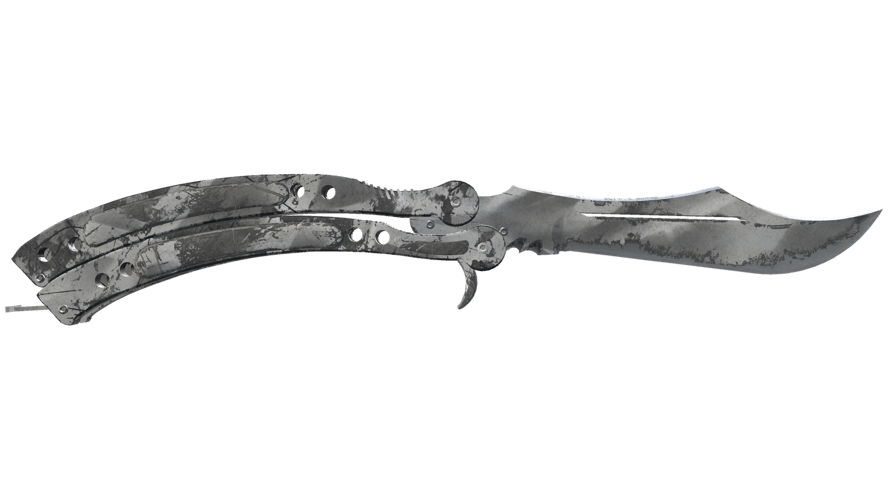 ★ Butterfly Knife | Urban Masked (Well-Worn)