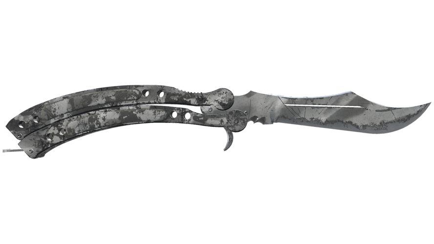 ★ Butterfly Knife | Urban Masked (Well-Worn)