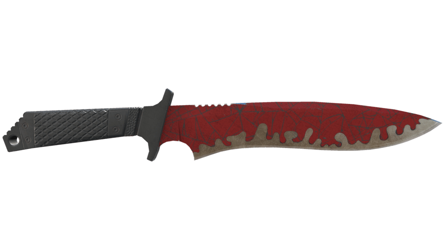 ★ Classic Knife | Crimson Web (Battle-Scarred)