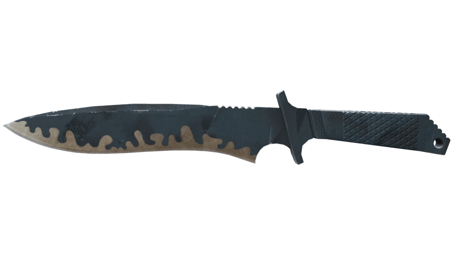 ★ Classic Knife | Night Stripe (Battle-Scarred)