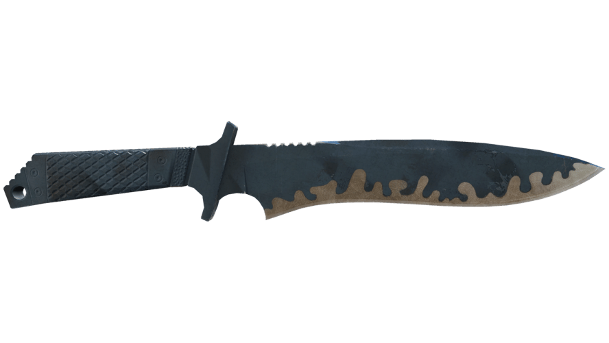 ★ Classic Knife | Night Stripe (Battle-Scarred)