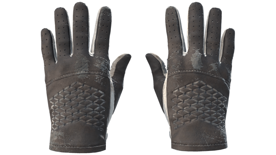 ★ Driver Gloves | Black Tie (Battle-Scarred)