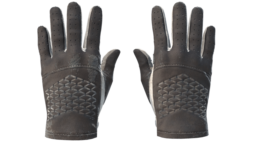 ★ Driver Gloves | Black Tie (Battle-Scarred)