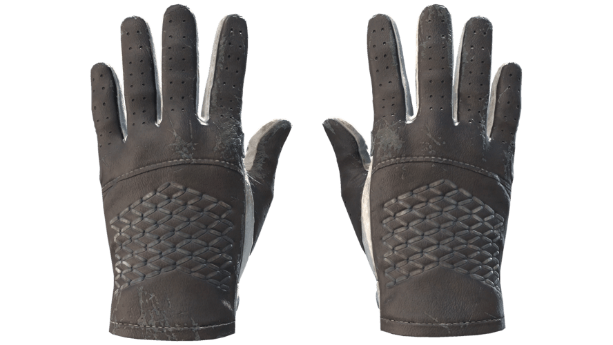 ★ Driver Gloves | Black Tie (Battle-Scarred)