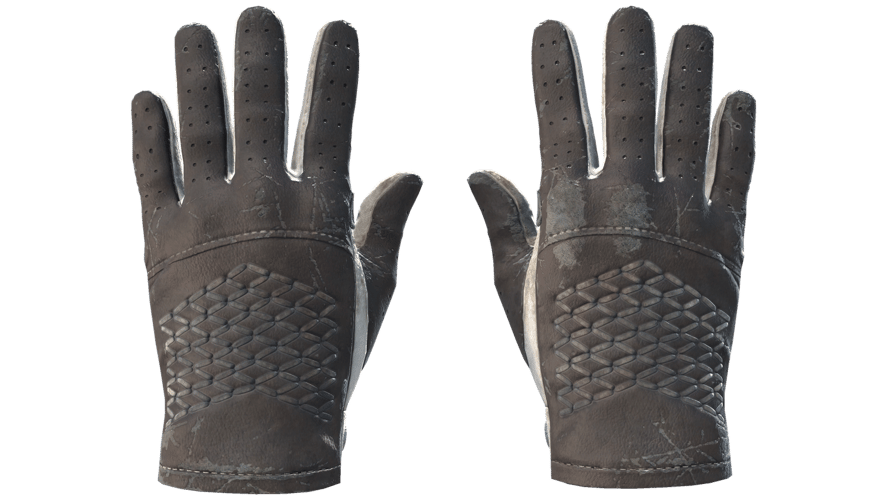 ★ Driver Gloves | Black Tie (Battle-Scarred)