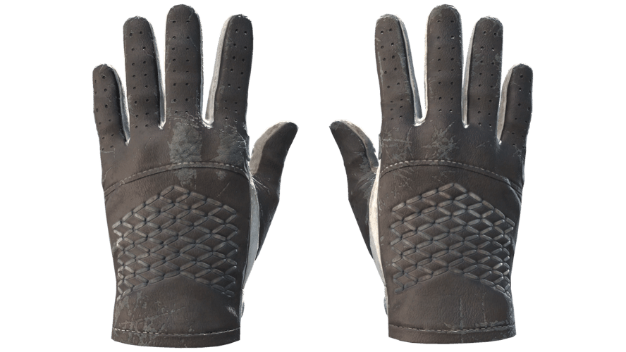 ★ Driver Gloves | Black Tie (Battle-Scarred)