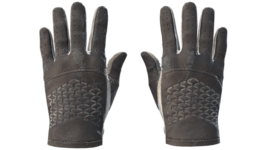 ★ Driver Gloves | Black Tie (Battle-Scarred)
