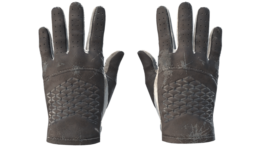 ★ Driver Gloves | Black Tie (Battle-Scarred)