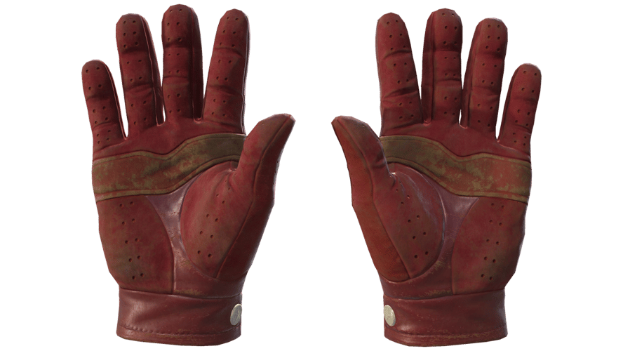 ★ Driver Gloves | Brocade Crane (Well-Worn)