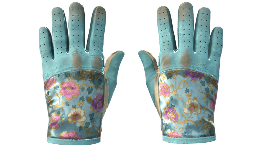 ★ Driver Gloves | Brocade Flowers (Battle-Scarred)