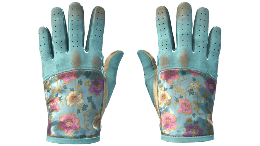 ★ Driver Gloves | Brocade Flowers (Battle-Scarred)