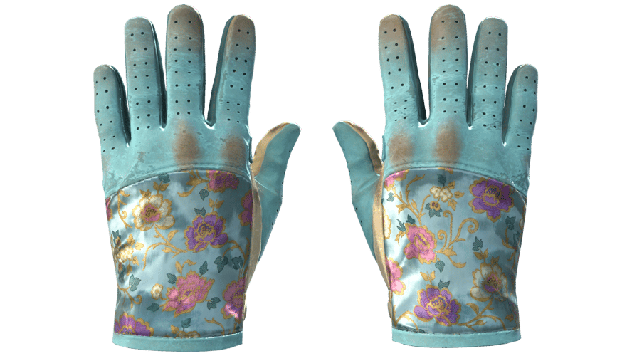 ★ Driver Gloves | Brocade Flowers (Battle-Scarred)