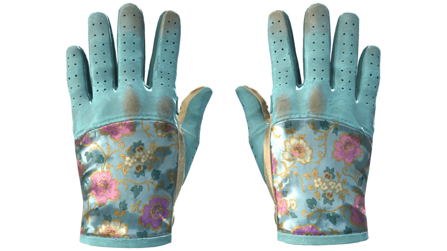 ★ Driver Gloves | Brocade Flowers (Battle-Scarred)