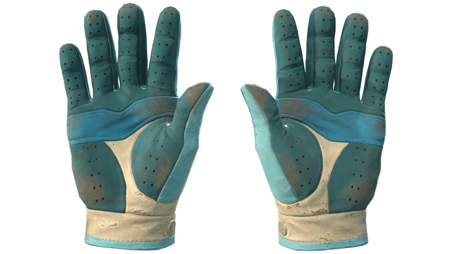 ★ Driver Gloves | Brocade Flowers (Well-Worn)