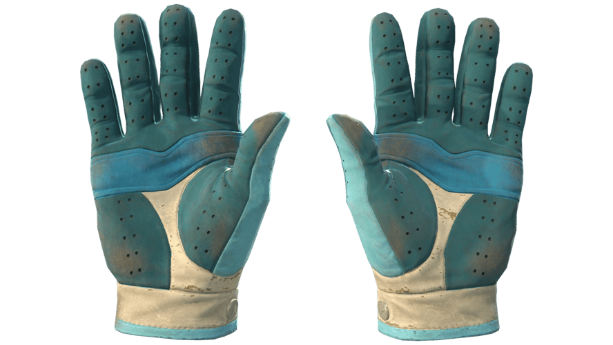 ★ Driver Gloves | Brocade Flowers (Well-Worn)