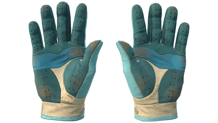 ★ Driver Gloves | Brocade Flowers (Well-Worn)