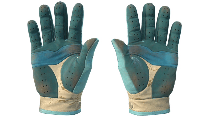 ★ Driver Gloves | Brocade Flowers (Well-Worn)