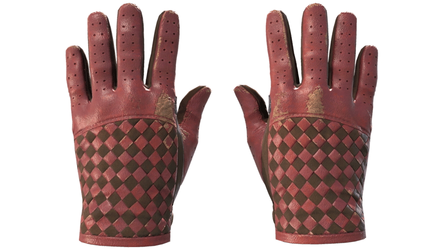 ★ Driver Gloves | Crimson Weave (Well-Worn)