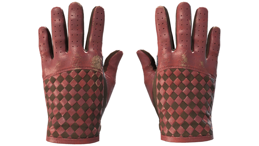 ★ Driver Gloves | Crimson Weave (Well-Worn)