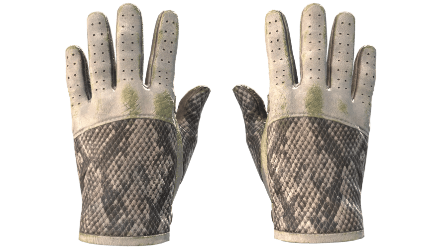 ★ Driver Gloves | King Snake (Battle-Scarred)