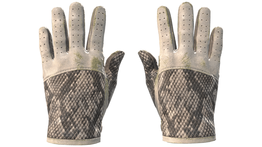 ★ Driver Gloves | King Snake (Well-Worn)