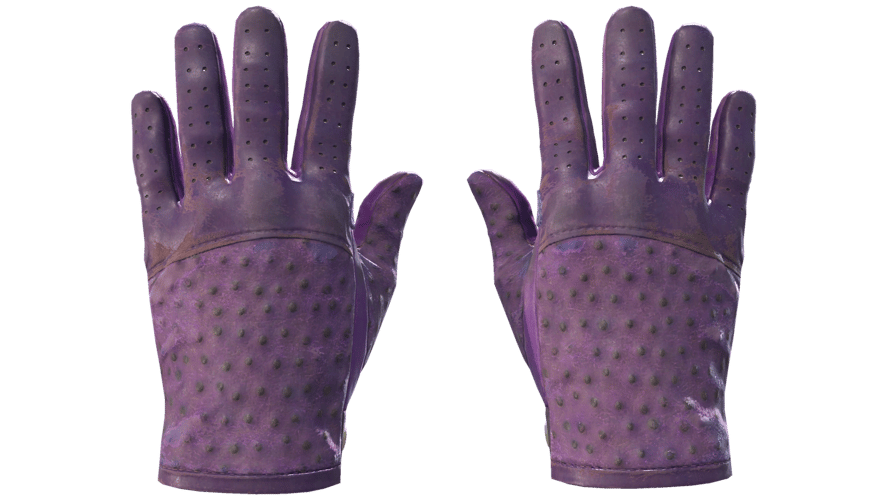 ★ Driver Gloves | Plum Quill (Battle-Scarred)